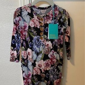 Posh Peanut Chelsea Long Sleeve Ruffled Romper 18-24M